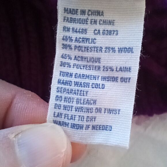 American Eagle Y2K LooseOpen Weave Sweater XL Wool Blend Nordic Faire Isle Look - Picture 5 of 9